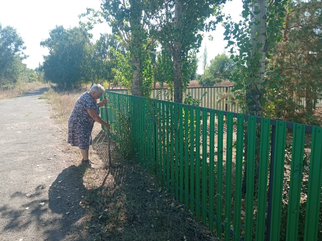 Завершился осенний месячник по благоустройству, санитарной очистке населённых пунктов на территории Горяйновского муниципального образования..